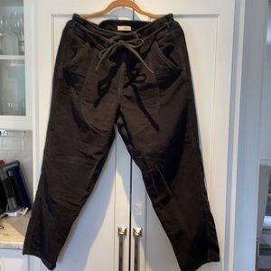 Ulla Johnson Velvet paper bag pants. Size M.